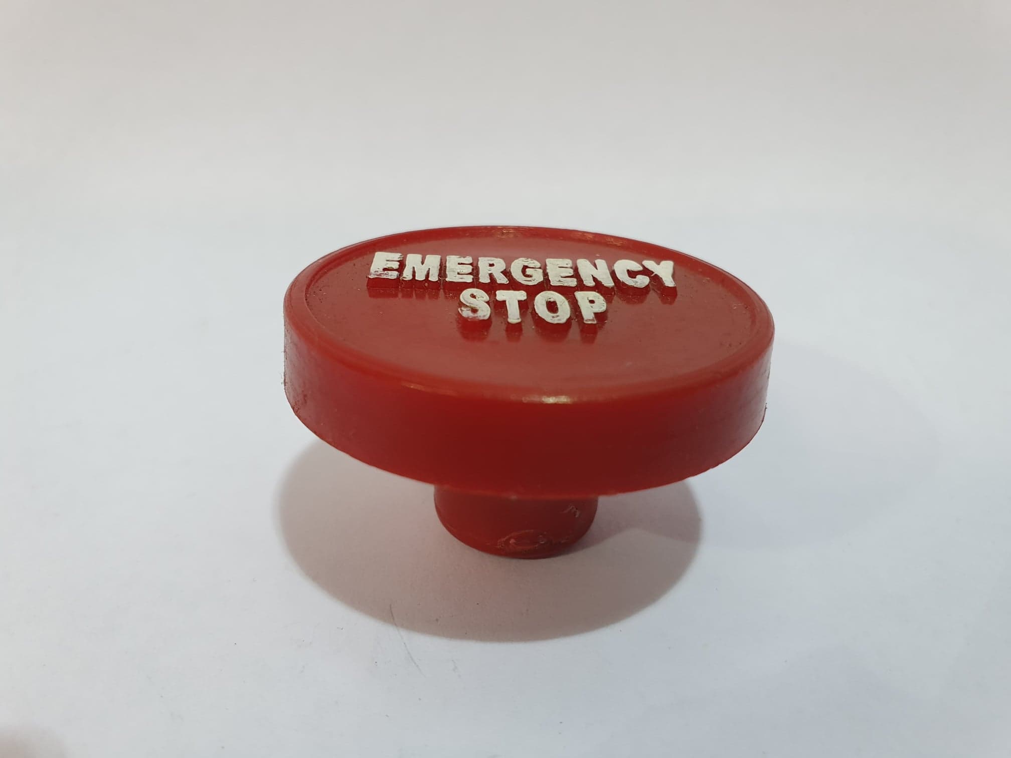 Red Emergency Stop Knob